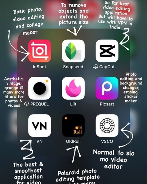 Some apps that help in editing .. #homedecor #smallbusiness #reelitfeelit #réel #inspo #ınstagood #inspiration Apps To Take Good Pictures, Photo Ideas For Profile Pictures, Best Apps For Editing, Aesthetic Editing Ideas, Free Editing Apps, Apps Like Instagram, Filters For Photos, Best Photo Editing Apps, Best Editing App