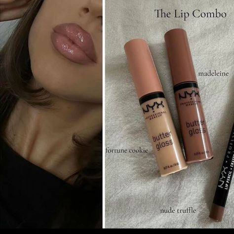 Wow 😍 @almazsale 🤎 Werbung | Instagram Brown Liner Lip Combo, Nude Lip Combos For Light Skin, Good Lip Combos, Maquillage On Fleek, Lip Combos, Butter Gloss, Girly Makeup, Lip Makeup Tutorial, Makeup Help