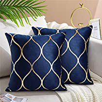 Navy And Gold Lounge, Navy Blue Lounge Room, Dark Blue And Gold Living Room, Navy Gold Living Room, Blue White And Gold Bedroom, Navy Blue And Gold Bedroom, Navy And Gold Bedroom, Blue And Gold Bedroom Ideas, Blue And Gold Bedroom