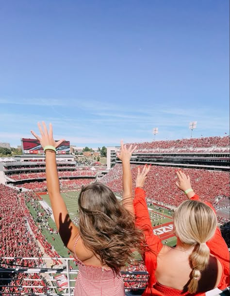 University Of Arkansas Aesthetic, Arkansas Aesthetic, Arkansas Game Day, Arkansas University, Batesville Arkansas, Razorback Football, College Journal, Gameday Fits, College Vision Board