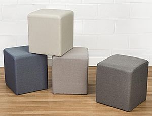 Cube Seating, Bubble Room, Cube Stool, Cube Seat, Chicago Condo, Cube Furniture, Simple Floor Plans, Cube Chair, Condo Remodel