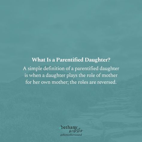 Parentified Daughter, Codependency Relationships, Women Talk, Dysfunctional Family, A Daughter, Low Self Esteem, Self Compassion, Tweet Quotes, Self Esteem