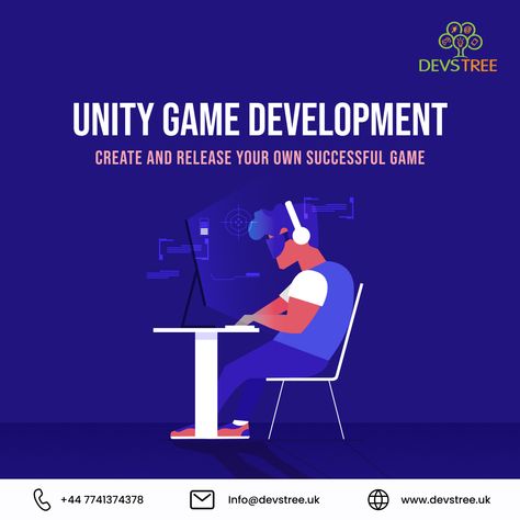 @devstreeuk is a leading provider of Unity game development services. We have a team of experienced developers who can help you create high-quality, engaging games. Contact us 👉 Call Now: +44 7741 374378 👉 Get in touch: info@devstree.uk #unitygamedevelopment #gamedevelopment #gamedevelopmentcompany #unitygamedevelopment #gamedevelopers #ARVRGameDevelopment #UnityGameDeveloper #Unity2DGames #Unity3DGames #CustomGameDevelopment #GameDevelopmentServices #itcompany #devstreeuk Unity Game Development, Mobile Game Development, Unity Games, Unity 3d, 3d Games, Vr Games, It Solutions, Game Development, Mobile Game