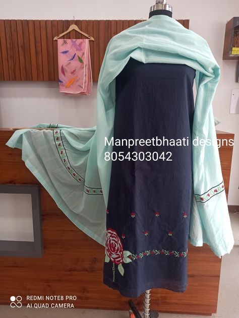 Simple Machine Work Suit, Punjabi Suits Party Wear, Cotton Suit Designs, Linen Loose Dress, Punjabi Suits Designer Boutique, Embroidery Suits Punjabi, Easy Dress Sewing Patterns, Designer Punjabi Suits, Hand Embroidery Dress