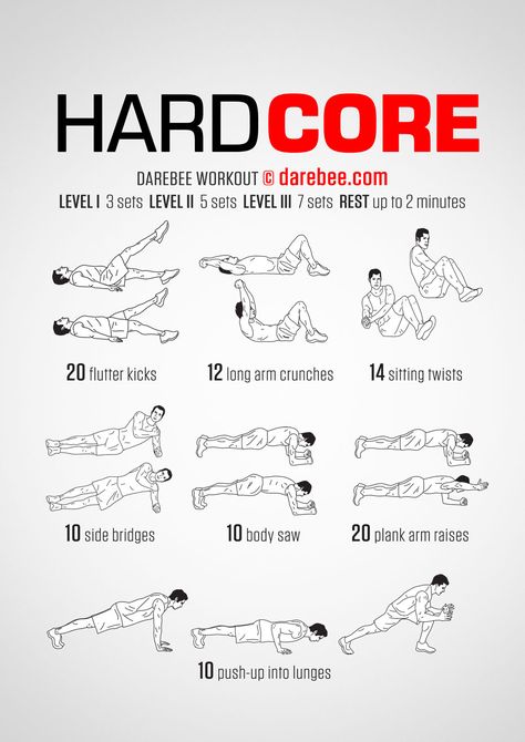 Hard Core Workout Core Exercises For Men, Hardcore Ab Workout, Hard Ab Workouts, Fat Burning Abs, Chest Workout Women, Home Workout Men, Workout Man, Exercises For Men, Hardcore Workout