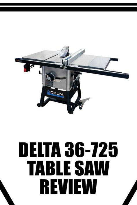 This Delta table saw is my current workhorse in the shop. Here is my full tool review of this saw. Zero Clearance Table Saw Insert, Dewalt Table Saw Infeed, Table Saw Sledge, Dewalt Table Saw Router Extension, Delta Table Saw, Table Saw Reviews, Delta 36-725 Table Saw Station, Table Saw, Saws