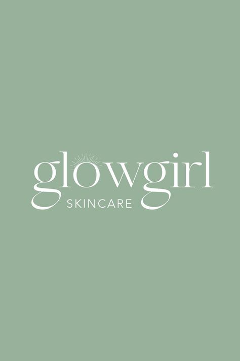 Branding + Logo Design for a Skincare Spa by Logo Design For Skincare, Skincare Brand Logo Design, Beauty Product Logo Design Ideas, Organic Skincare Branding, Esthetician Logo Design Ideas, Beauty Brand Design, Skincare Brand Name Ideas, Logo Skincare Beauty, Skin Care Logo Design Ideas