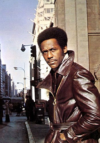 Richard Roundtree:  Shaft Leather Coat Outfit, Mens Leather Jacket Vintage, Richard Roundtree, 70s Costume, Today In History, Men's Leather Jacket, Biker Leather, Vintage Leather Jacket, Leather Jacket Men