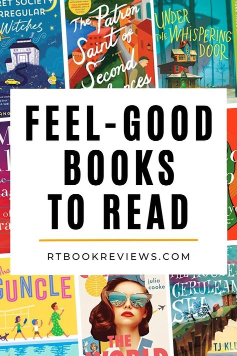 Are you looking for a book to read that will feature a heartwarming, uplifting, satisfying story to take you away when you need a break from the world? Look no futher! Tap here to see the 29 best feel-good books to read when you're feeling down or stressed! #bestbooks #feelgoodbooks #bookreviews Fiction Books To Read, Uplifting Books, Feel Good Books, When Youre Feeling Down, Book To Read, Life Affirming, Novels To Read, After Break Up, Need A Break