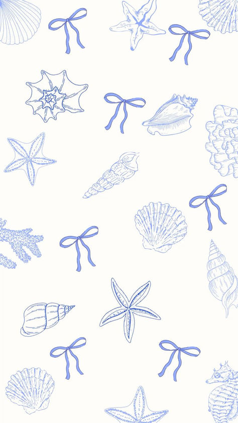 https://pin.it/2X3PhHaQQ Costal Summer Wallpaper, Costal Grandma Background, Aesthetic Shell Wallpaper, Shells Wallpaper Iphone, Blue And White Summer Wallpaper, Nantucket Wallpaper Iphone, Costal Phone Wallpaper, Blue Summer Lockscreen, Coastal Cowgirl Iphone Wallpaper