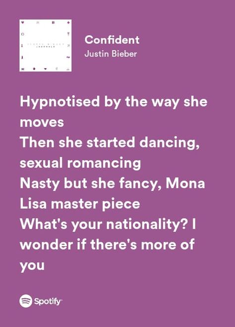 Confident Justin Bieber, Confident Lyrics, Justin Bieber Lyrics, Chance The Rapper, Songs Lyrics, Me Me Me Song, Justin Bieber, Song Lyrics, Wall Decals