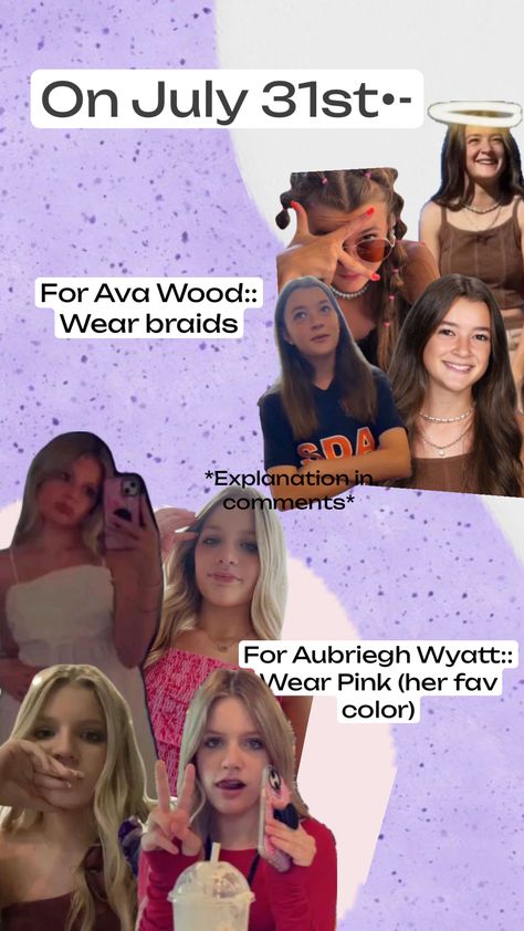 Tristyn Bailey, Aubrey Wyatt, Aubriegh Wyatt, Aubreigh Wyatt, Ava Wood, Paige Wyatt, Starbucks Ideas, Preppy Wallpapers, Preppy Wallpaper