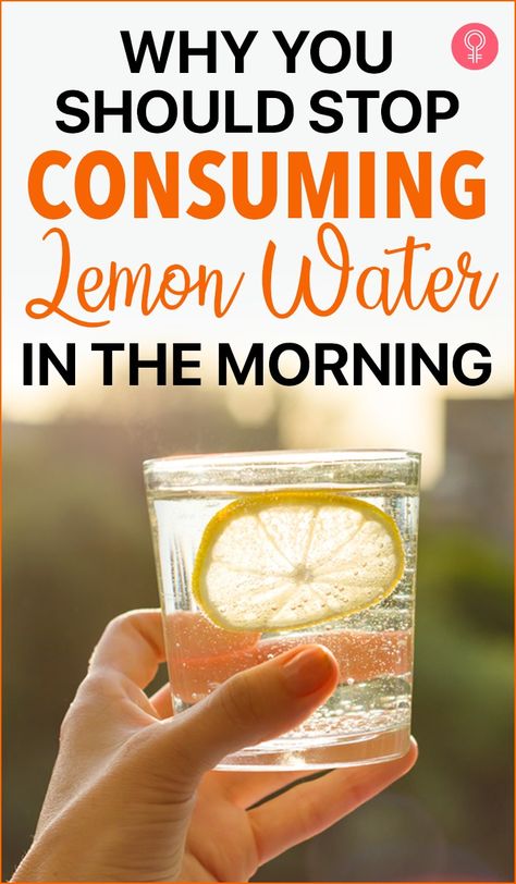 Image of woman holding a glass of lemon water. Harmful to drink in the morning What Should I Drink In The Morning, Benefits Of Hot Lemon Water Mornings, What Is Lemon Water Good For, Lemon Water Morning Routine, Healthy Lemon Water Recipe, Morning Drinks Healthy Lemon Water, Lemon Morning Drink, Lemon Water Benefits Mornings, Lemon Salt Water In The Morning