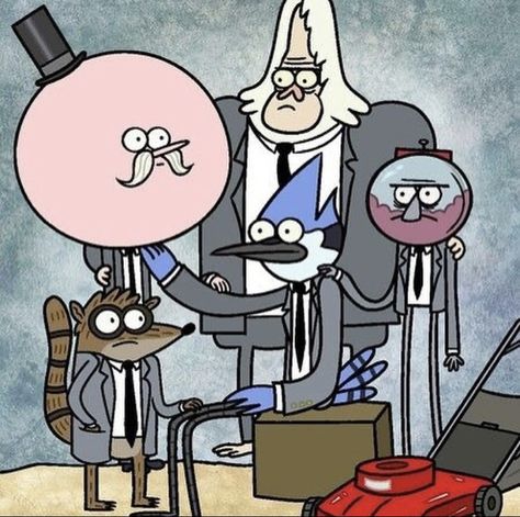 Giant Poster, Regular Show, Family Photo, Poster Print, Zen