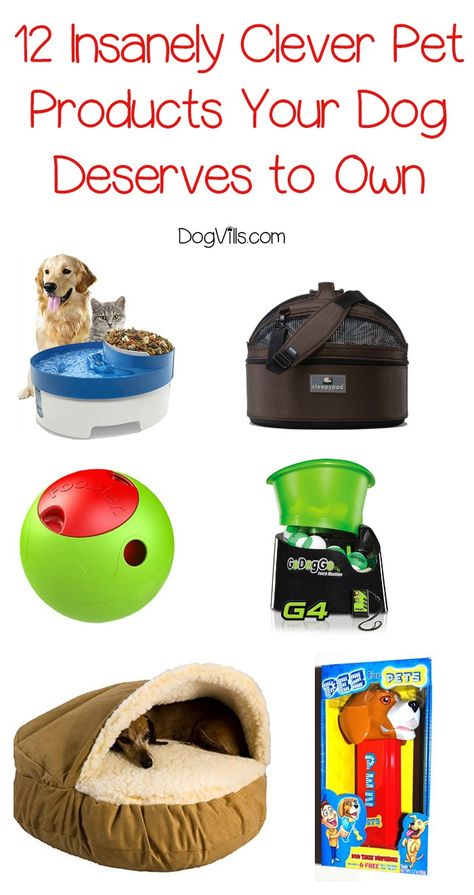 Looking for clever pet products that are functional AND fun? Your dog deserves to own these insanely neat products! Check them out! Trending Dog Products, Best Dog Accessories, Pet Products To Sell, Dog Products Must Have, Big Dog Toys, Smart Dogs, Pets Products, Dog Equipment, Puppy Obedience Training