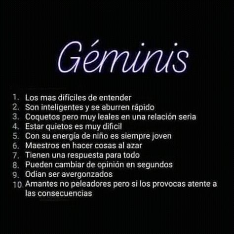 Datos de Geminis Gemini Images, Gemini Quotes, Pretty Words, Me Quotes, Signs, Memes, Quotes, Anime