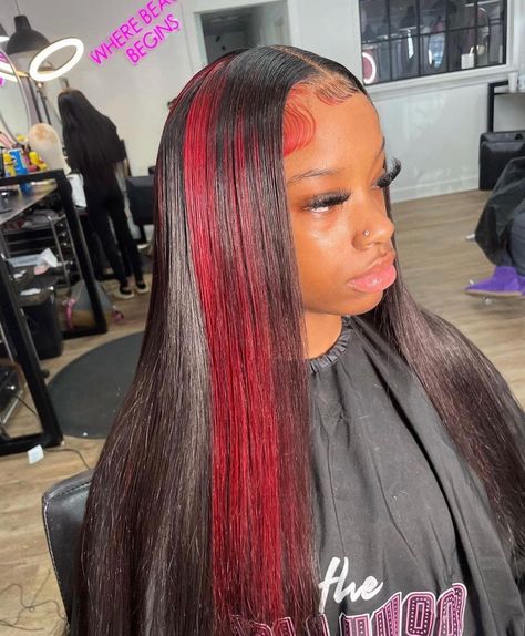 Braiding Styles, Birthday Hairstyles, Quick Weave Hairstyles, Dyed Hair Inspiration, Sew Ins, Front Lace Wigs Human Hair, Hairstyles For Short Hair, Sew In, Baddie Hairstyles