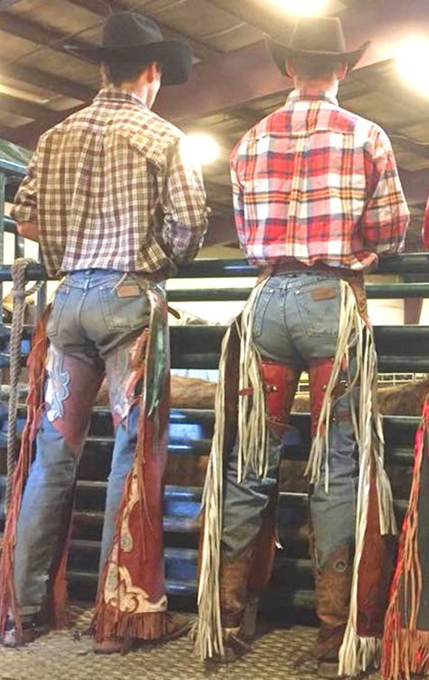 Cowboy Butts, Wrangler Butts, Cowboy Vibes, Mens Western Style, Cowboy Men, Cowboy Jeans, Leather Chaps, Cowboy Pants, Rodeo Cowboys