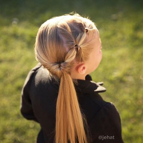 jehat hair — Triple flips perfect for tumbling flips & school!... Tumbling Hairstyles, Side Part Updo, Girls Hairdos, Girl Hairdos, Easy Little Girl Hairstyles, Girly Hair, Baby Boy Hairstyles, Girl Hair Dos, Toddler Hairstyles Girl