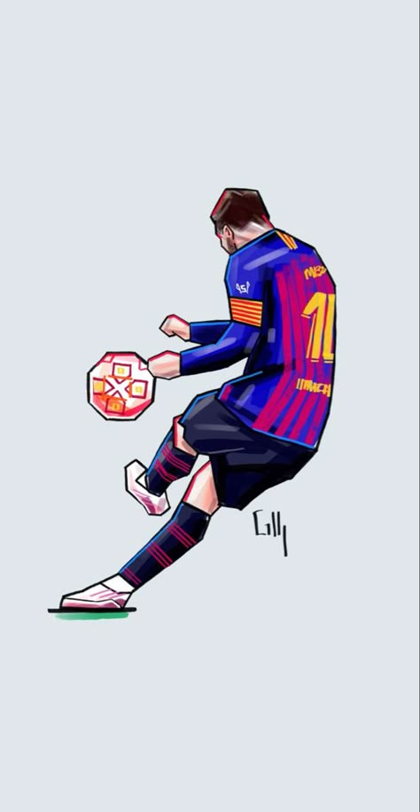 Messi Barca, Soccer Drawing, Football Artwork, Football Drawing, T Wallpaper, Disney Character Drawing, Lionel Messi Wallpapers, Drawing Tutorials For Beginners, Messi And Ronaldo