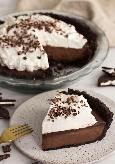 Mud Pie - Preppy Kitchen. No bake! Nutella Cheesecake Recipes, Mud Pie Recipe, Nutella Pie, No Bake Nutella Cheesecake, Chocolate Mousse Pie, Pie Chocolate, Nutella Lover, Oreo Pie, Nutella Cheesecake