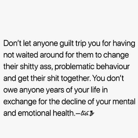 Lynnette on Instagram: “Mental and emotional decline for one please!? NO and THANK YOU! #healing #narcissist #empowered #boundaries @thecrimsonkiss 💋” Guilt Trips, Mental And Emotional Health, Real Talk Quotes, Lessons Learned, Emotional Health, True Words, Note To Self, Real Talk, The Words