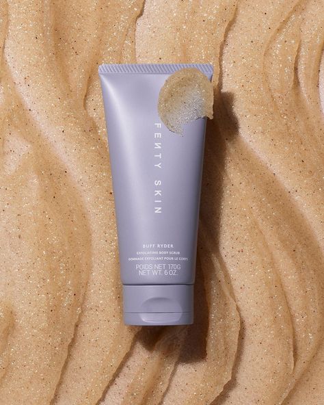 Fenty Skin, Exfoliating Body Scrub, Coconut Oil For Skin, Beauty Games, Flaky Skin, Skin Care Brands, Soften Skin, Fenty Beauty, Flawless Skin