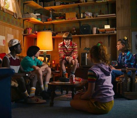 Stranger Things Basement, Stranger Things Dr Visuals, Stranger Things Screencaps, Stranger Things Setting, Stranger Things Poster, Stranger Things Season 3, Stranger Things Tv, Stranger Things Aesthetic, Will Byers