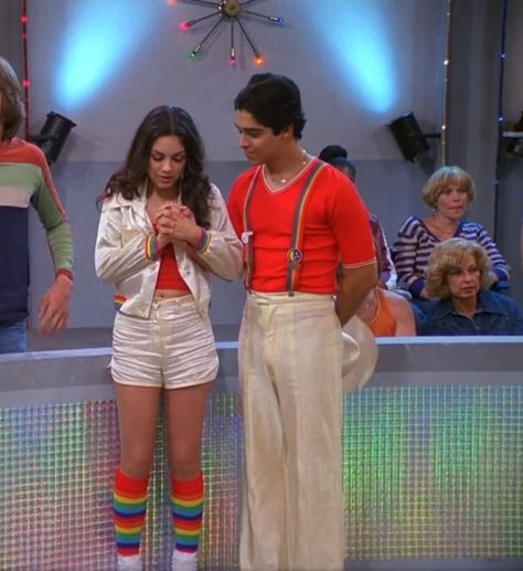 That 70s Show Costume, Fez And Jackie, Fez That 70s Show, Jackie Burkhart Outfits, Show Outfits, Jackie Burkhart, Theme Board, 70s Show, That 70s Show