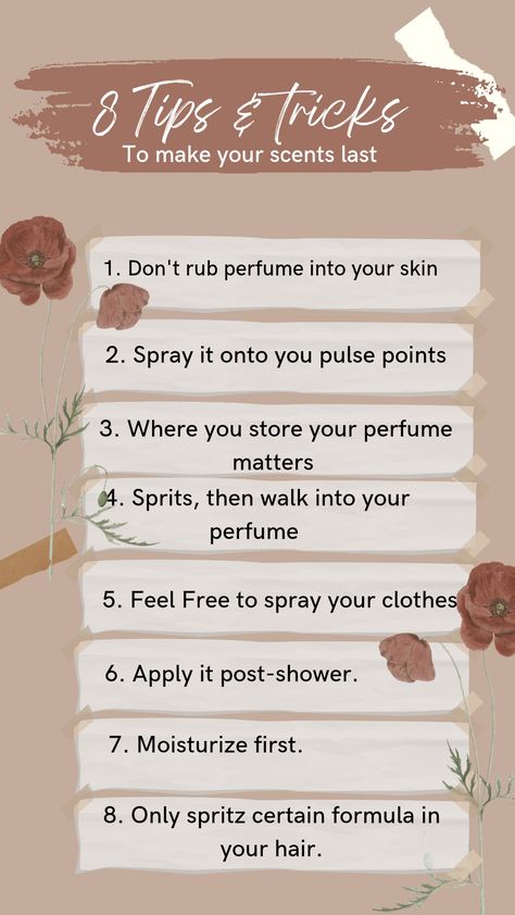 Perfume Tips Ideas, How To Layer Scents, Perfume Business Ideas, Perfume Business Name Ideas, How To Make Perfume, How To Layer Perfume, Perfume Content Ideas, Perfume Packaging Ideas, Fragrance Hacks