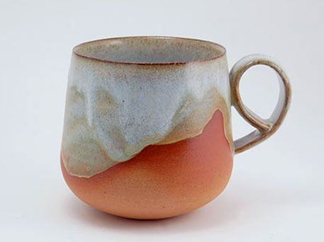 Interesting Mug Handles, Cool Mug Handles, Ceramic Mug Glaze Ideas, Pottery Mug Handles Ideas, Ceramic Mug Handles, Mug Handles Pottery, Ceramics Handles, Ceramic Glaze Ideas, Pottery Glaze Ideas