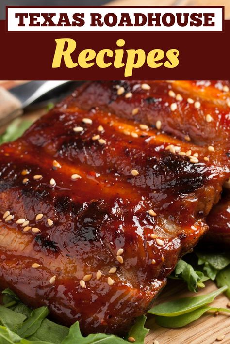 Bring the taste of Texas Roadhouse into your very own kitchen with these 21 copycat recipes. Enjoy your favorite dishes without ever leaving home! Roadhouse Recipes, Dinner Ideas Easy Recipes, Texas Roadhouse Recipes, Sunday Dinner Ideas, Restaurant Recipes Famous, Kitchen Witch Recipes, Dinner Ideas Easy, Good Recipes, Copykat Recipes