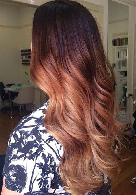 Balayage Auburn, Balayage Hair Ideas, Black Hair Ombre, Rose Gold Balayage, Auburn Balayage, New Hair Look, Wine Red Hair, Blonde Balayage Highlights, Hair Color Burgundy