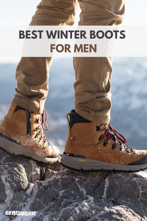 Whether shuffling from car to chairlift or slogging in the frozen woods, a good pair of boots is requisite footwear for surviving winter and fall. Snow Boots Outfit Men, Mens Winter Shoes Casual, Mens Snow Boots Outfit, Winter Shoes Men Cold Weather, Men’s Winter Shoes, Men’s Snow Boots, Men’s Winter Boots, Snow Outfits Men, Mens Winter Boots Fashion