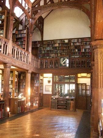 Gladstone Library ~ Hawarden, Wales Gladstone Library, Library Entrance, Gothic Library, Mid Wales, British Country, Art And Literature, Country Houses, Hotel Reviews, Awe Inspiring