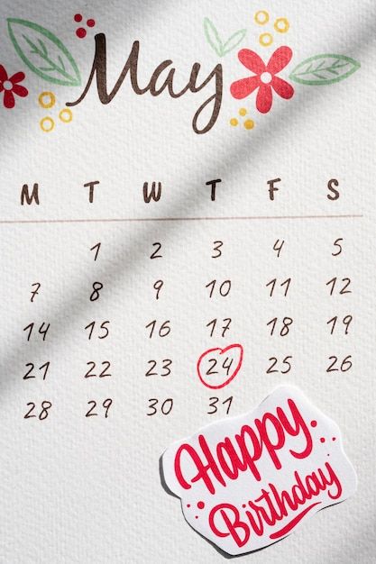 Free photo top view of birthday memo add... | Free Photo #Freepik #freephoto #memo #note #birthday-calendar #bday Calender Cake Birthday February, Birthday Calender Template Aesthetic, Calendar Lettering, Work Birthday Calendar, Happy Birthday Calendar, Birthday Calanders Wood, Happy Birthday Logo, Calendar Birthday, Scrapbook Calendar