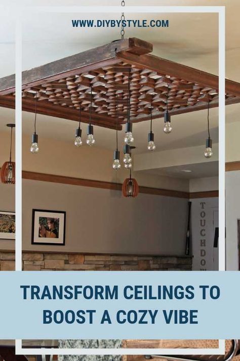 Ceiling Trellis, Fake Ceiling, Lattice Ceiling, Simplistic Decor, Mission House, Wood Trellis, Diy Ceiling, Wood Panel Walls, Wood Ceilings