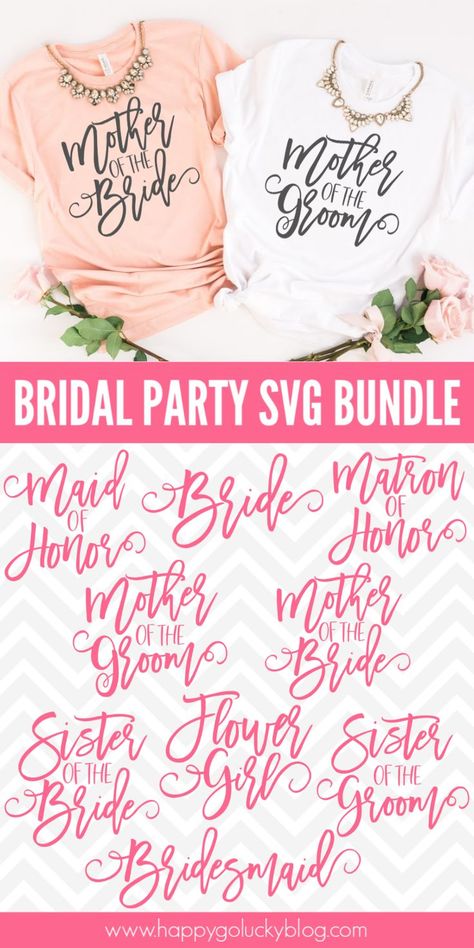 Addressing Wedding Invitations Cricut, Bridal Shower Gifts Cricut Ideas, Cricut Wedding Projects Diy Bridesmaid Gifts, Free Wedding Svg Files For Cricut, Bride Svg Free, Bridal Shower Cricut, Cricut Wedding Projects, Diy Bridesmaid Gifts, Brides Sister