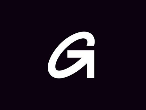 G-arrow by Sava Stoic on Dribbble Logo With Arrow, Arrow Graphic Design, Logo Korea, Courier Logo, Arrow Logo Design, Logo Arrow, Gt Logo, Gs Logo, Lettermark Logos