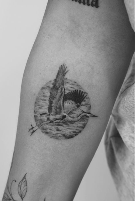 Great blue heron tattoo Blue Heron Tattoo, Tattoo On Calf, Heron Tattoo, Animal Tattoo Ideas, Great Blue Heron, Calf Tattoo, Blue Heron, Willow Tree, Animal Tattoos