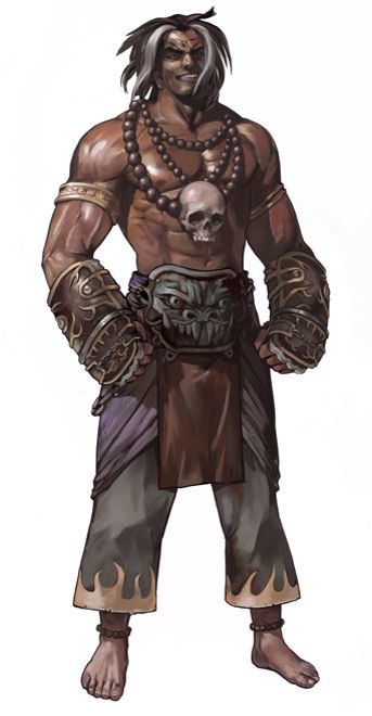 Cockey monk; Afro-fantasy; person of color; African;  shirtless fantasy men; pathfinder; D&D; pathfinder; dnd; black folk in fantasy; human; man; male; fighter; warrior; monk; brawler Dnd Clothes, Dark Sun, Illustration Fantasy, Pathfinder Character, Fantasy Heroes, Model Sheet, Black Characters, Martial Artists, Fantasy Male