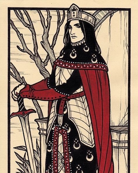 Fyodor Pavlov King of Swords Fyodor Pavlov, Tarot Card Artwork, King Of Swords, Swords Tarot, Wiccan Spell Book, Tarot Cards Art, Love Tarot, Tarot Card Meanings, Tarot Card Decks