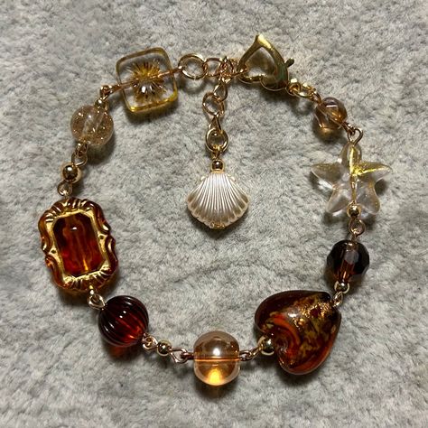 1990s Whimsigoth, Earthy Jewelry, Bronze Jewelry, Handcrafted Bracelets, Vintage Aesthetic, Antique Style, Earth Tones, Handmade Bracelets, Handcrafted Jewelry