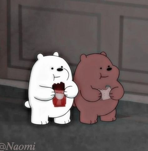 ꧁𝙼𝚊𝚝𝚌𝚑𝚒𝚗𝚐 𝚒𝚌𝚘𝚗𝚜 ꧂ Bears Matching Pfp, We Are Bears, Ice Bear We Bare Bears, Best Friends Cartoon, Ice Bears, Guy Best Friends, Friend Cartoon, We Bear, Guy Friends