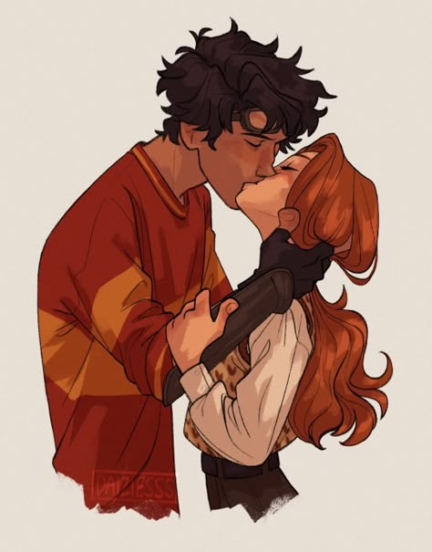 Jily Marauders, James Potter And Lily Evans, Lily James Potter, Jily Fanart, Marauders Fan Art, Lily Potter, Harry Potter Pin, Harry Potter Ships, Hogwarts Aesthetic