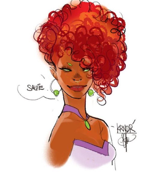 Daily women & thems of DC on X: "Starfire by @OttoSchmidt72 https://t.co/bncgrp5En7" / X Black Starfire, Starfire Fanart, Black Fanart, Nightwing And Starfire, Otto Schmidt, No Thoughts, Black Comics, Dc Comics Superheroes, Dc Comics Artwork