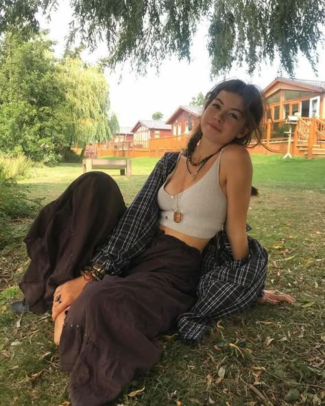 Hippie Fits, Looks Hippie, Estilo Hippy, Mode Hippie, Earthy Outfits, Estilo Hippie, Trik Fotografi, Swaggy Outfits, Mode Inspo