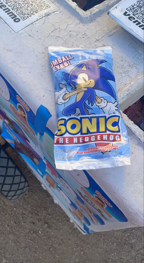 Sonic Ice Cream, Sonic Ice, Sonic Art, Frosted Flakes, Frosted Flakes Cereal, Frosted Flakes Cereal Box, Cereal Box, Sonic, Sonic The Hedgehog