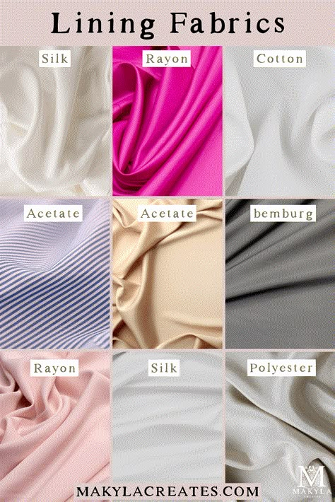 Fabric Names List Indian, Types Of Cloth Material, Name Of Materials, Types Of Clothing Material, Different Fabrics Types, Cloth Types Names, Fabric For Dresses Ideas, Weaving Fabric For Clothes, Dress Lining Fabric