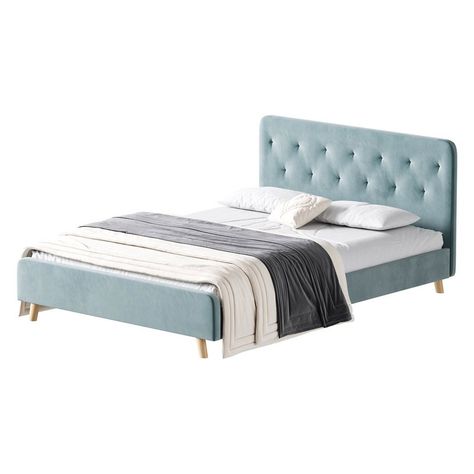 Emmerson Upholstered Low Rise Bed Frame Low Rise Bed, Floating Nightstands, American Queen, Frame 3d, Rattan Bed, Minimalist Bed, Dressing Table With Chair, Kitchen Wall Lights, End Of Bed Bench